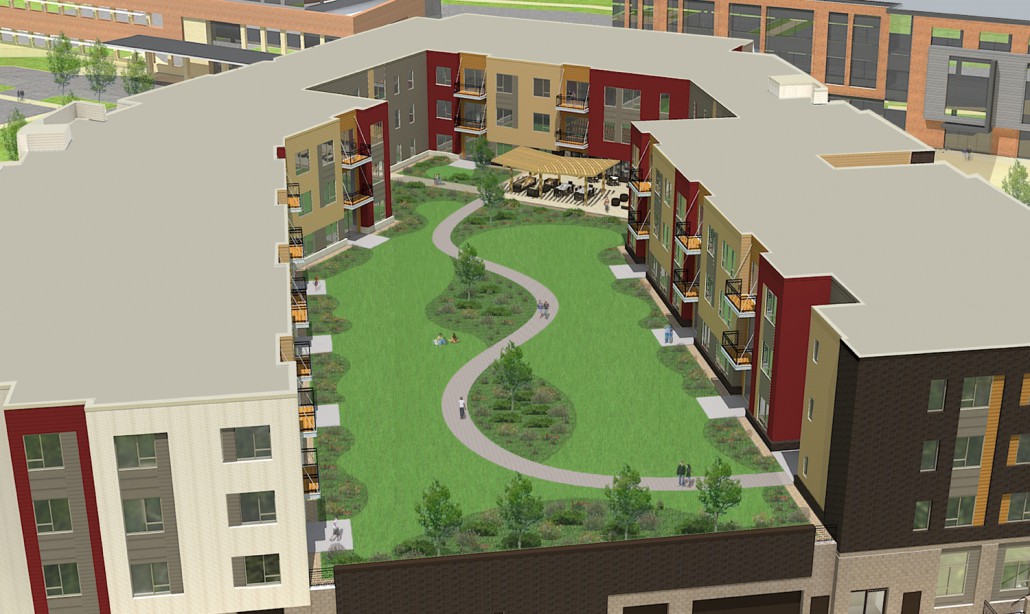 Potter Lawson University Row Apartments