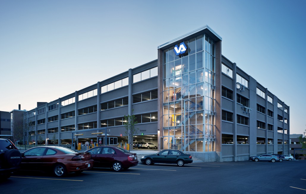 Madison VA Hospital Parking Ramp Potter Lawson