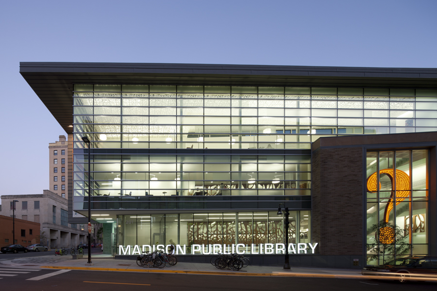 Madison Central Library Focus on Green Design Potter Lawson