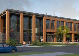 UW Meat Sciences - Exterior Building Rendering