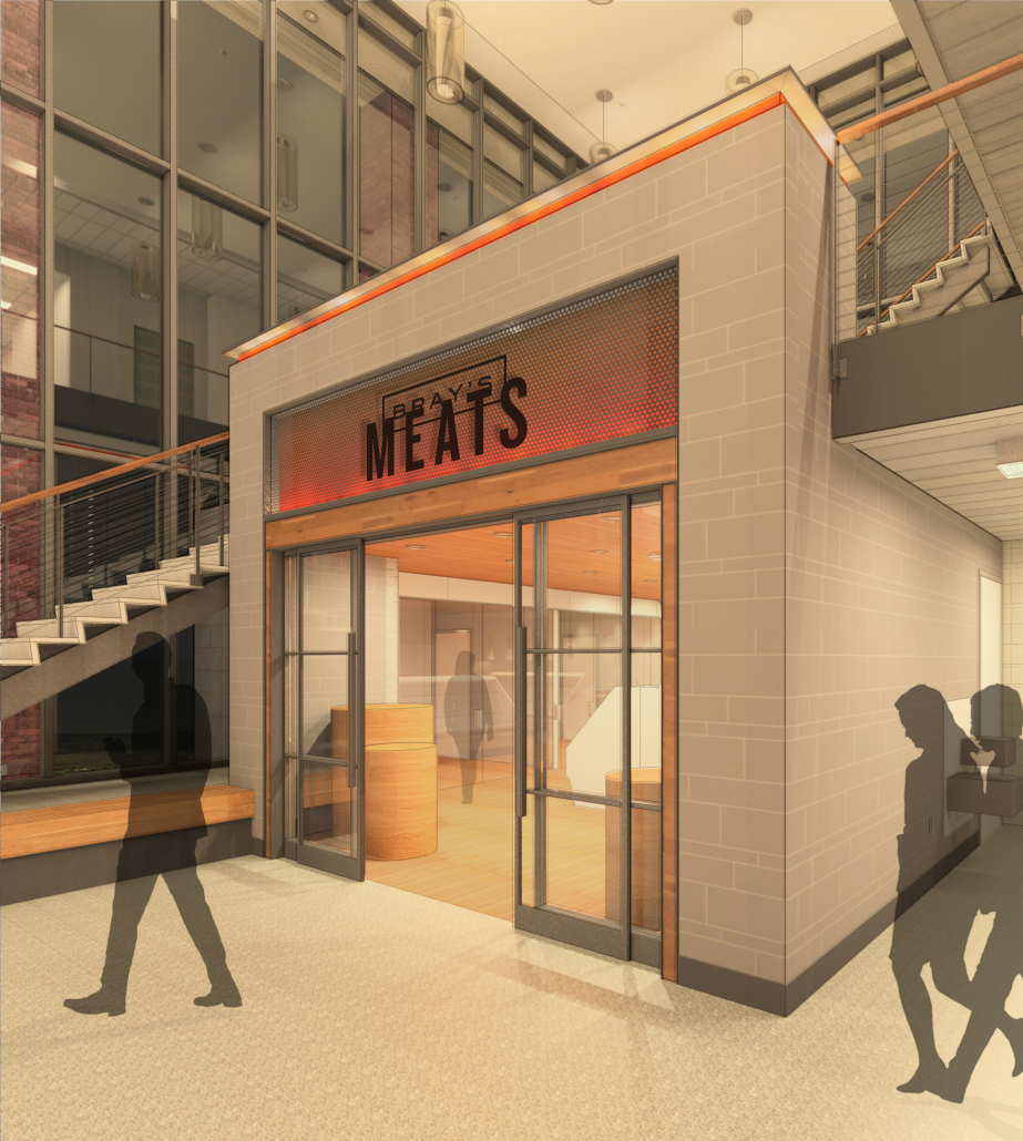 UW Meat Sciences - Lobby/Retail Rendering