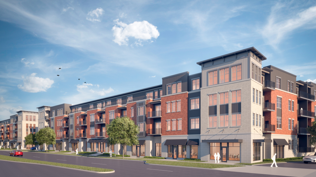 Sugar Creek Commons - Exterior Rendering