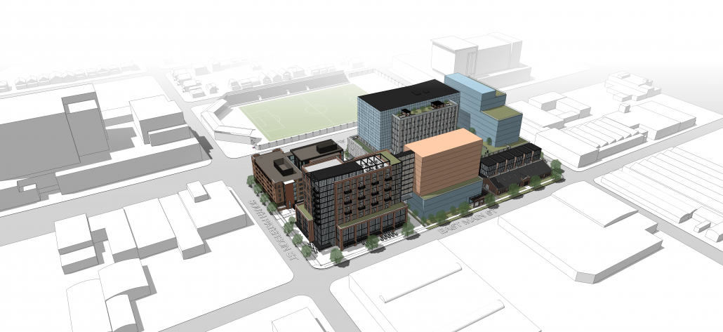 900 Block East Washington Rendering