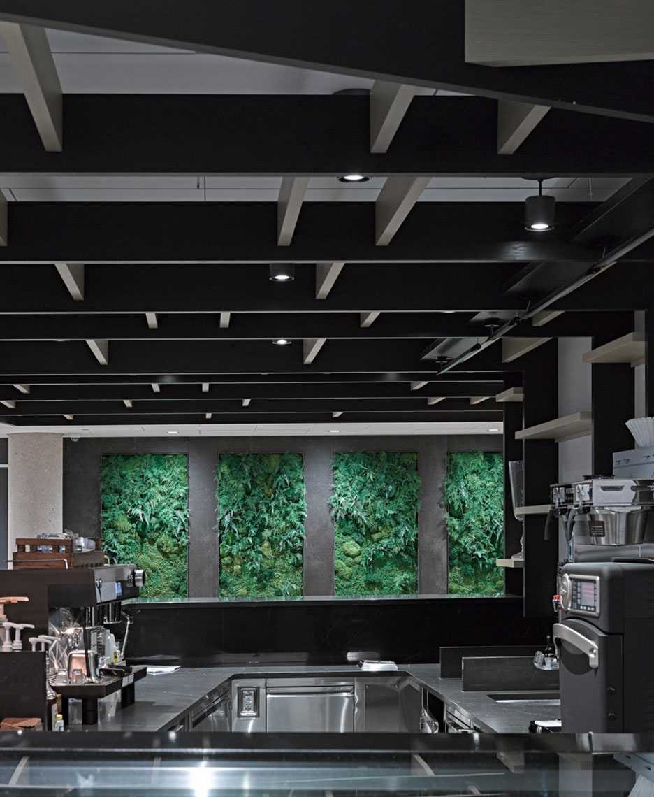 exact sciences green wall design potter lawson