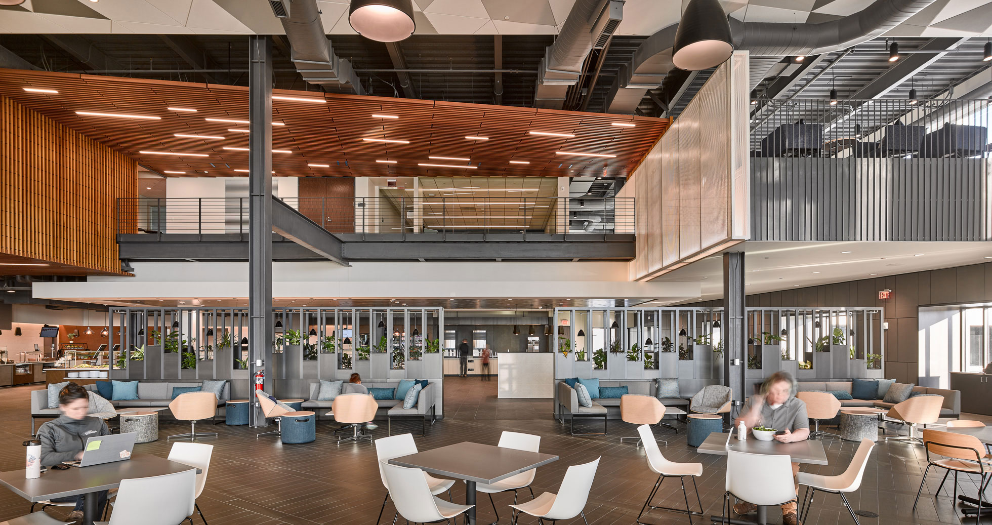 exact sciences work cafe interior design madison wi